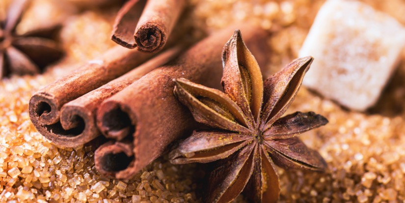 Cinnamon and star anise