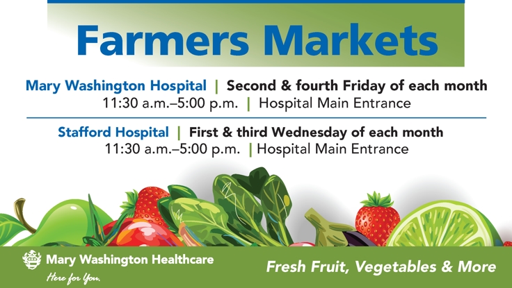 Farmers Market at Stafford Hospital