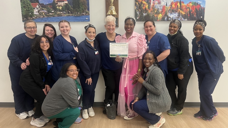 Tammi and her care team