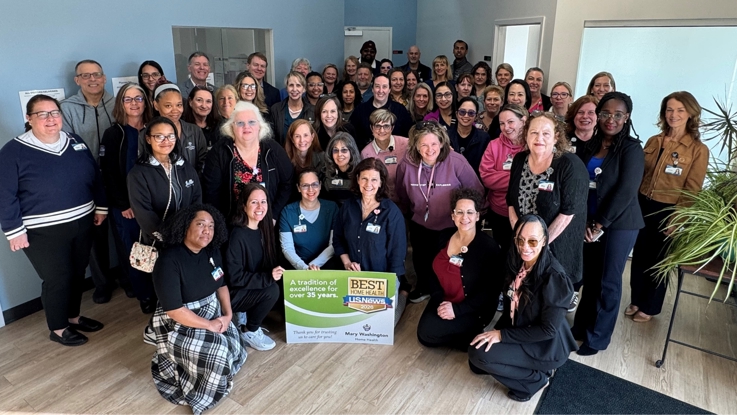 Picture of home health team