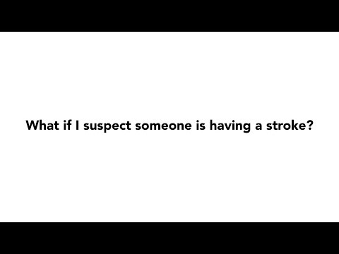 What if I Suspect Someone Is Having a Stroke? Thumbnail