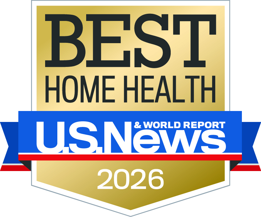 US News Best Home Health Agency logo 2026