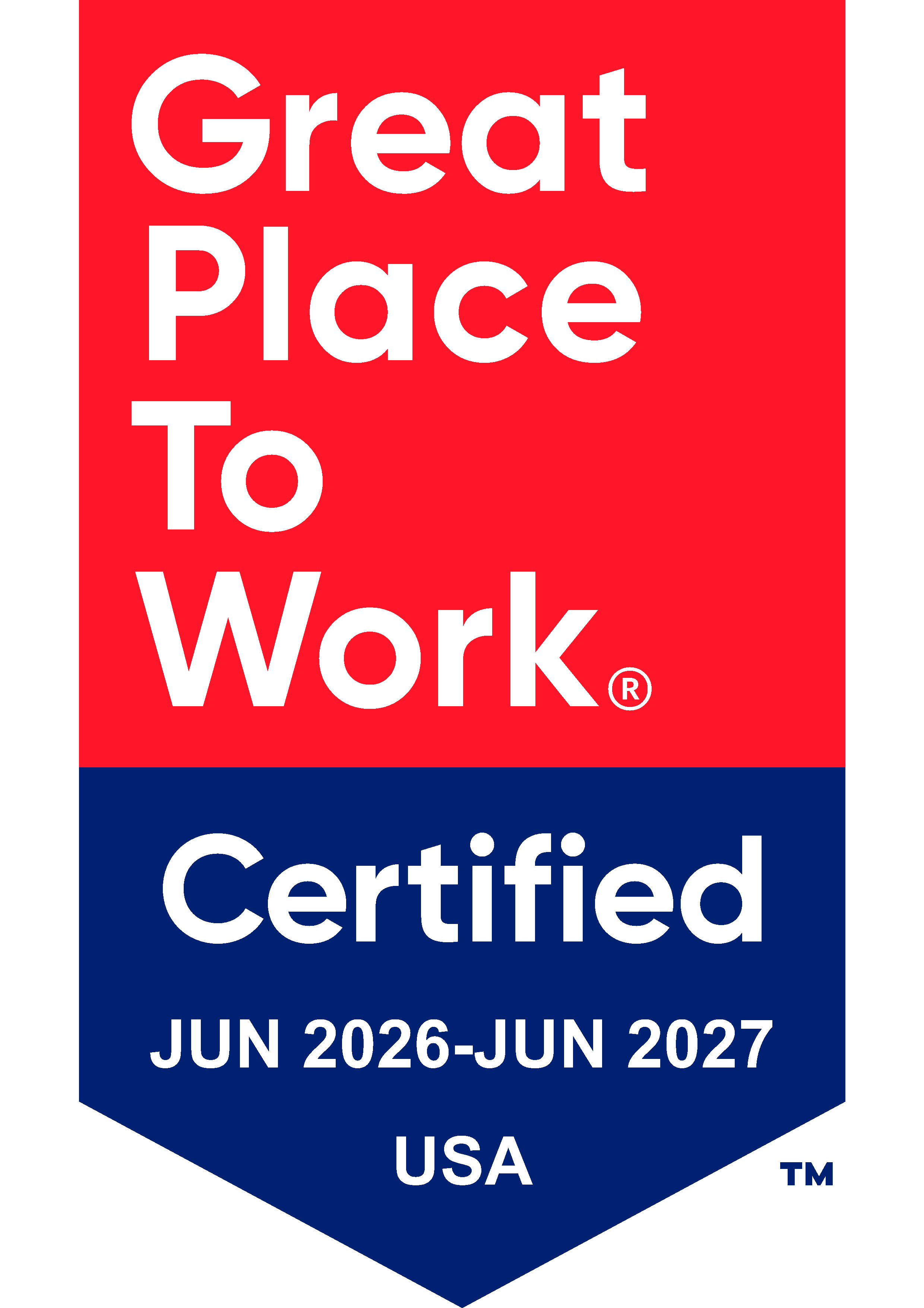 Great Place to Work certified