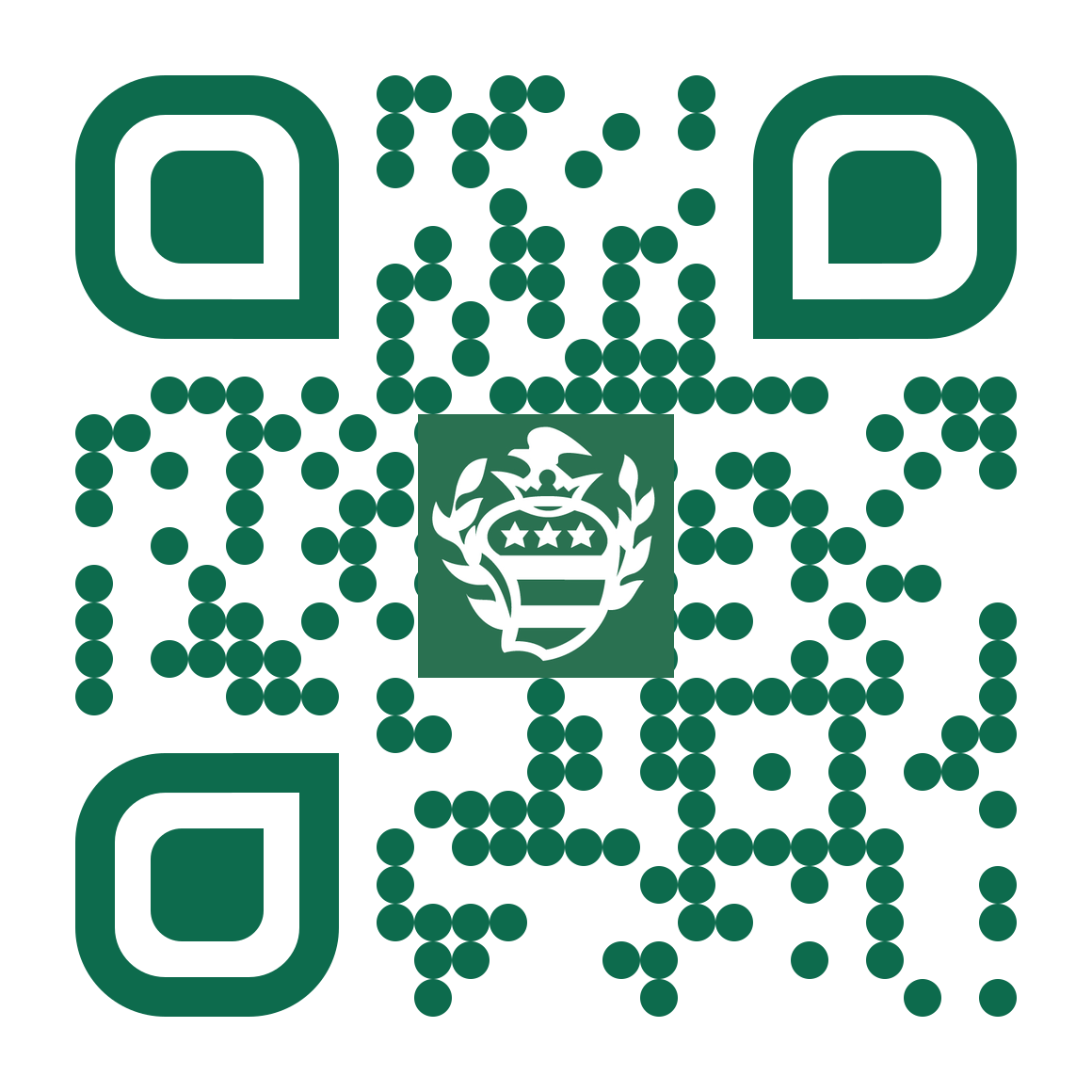 Hello World QR code