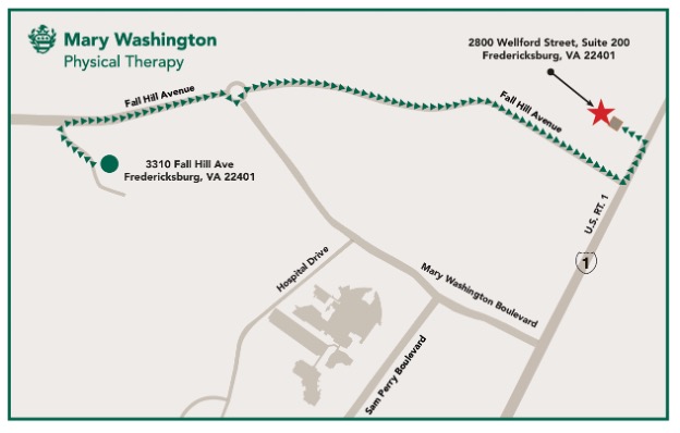 map of fall hill ave to wellford st.