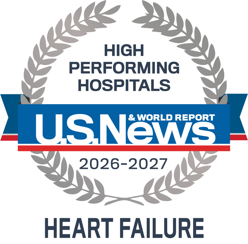 US News High Performing hospital heart failure